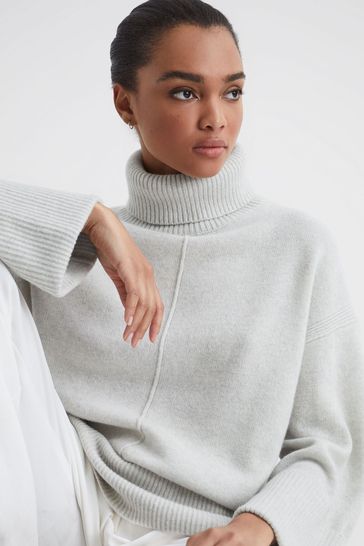 Reiss grey jumper top