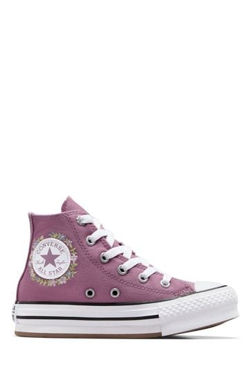 Buy Converse Pink Junior Eva Lift Trianers from Next USA