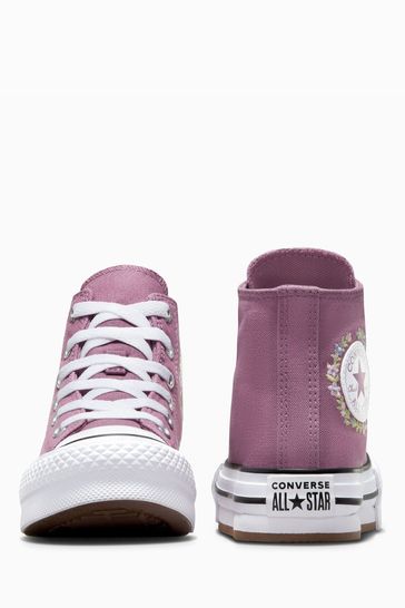 Converse all star hi powder purple online