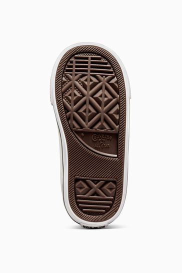 Infant brown shop converse
