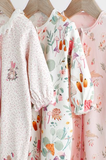 Baby floral sleepsuits store