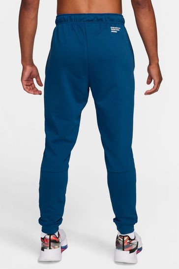 Nike dri sales fit joggers blue
