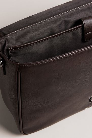 Buy Ted Baker Wayvees House Check Pu Brown Satchel from Next Ireland