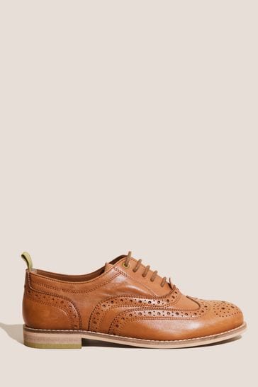 White Stuff Brown Thistle Lace Up Brogues