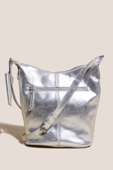 Buy White Stuff Fern Leather Cross body Bag from Next Luxembourg