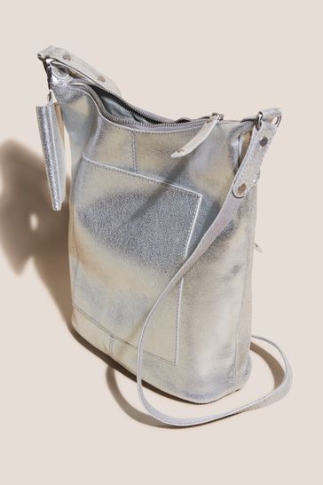 Buy White Stuff Fern Leather Cross body Bag from Next Luxembourg