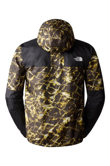 North face yellow mountain jacket hotsell