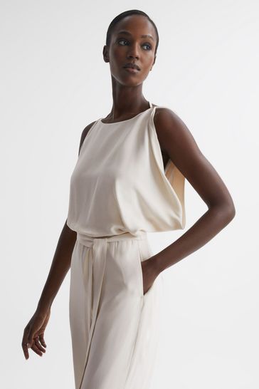 Reiss discount ivory jumpsuit
