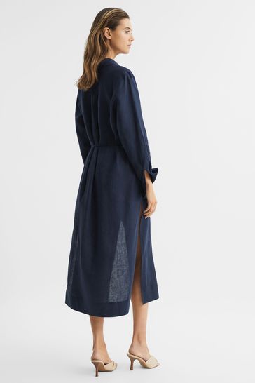 Navy hotsell dress reiss