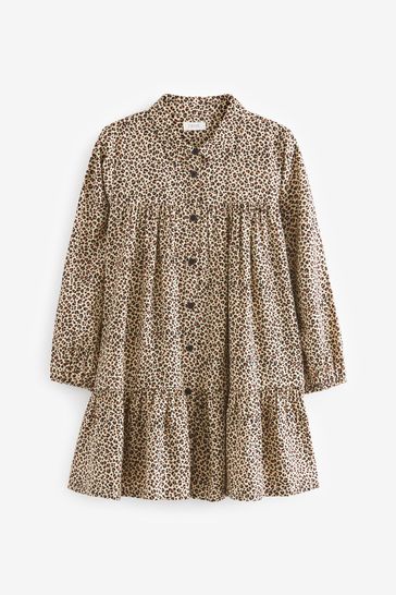 H & m deals animal print dress