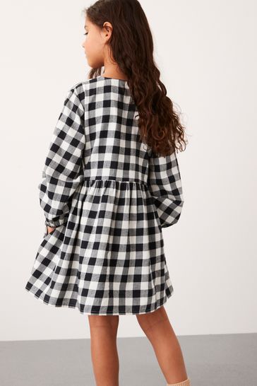 Next black and white dress online