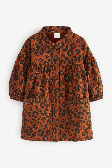 Next leopard print shirt dress new arrivals