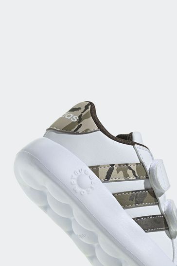 Adidas store white pink