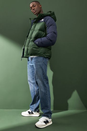 North face himalayan jacket green sales