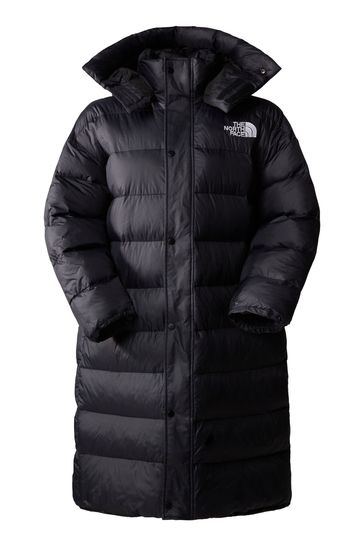 North face sale puffer long jacket