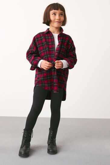 Red check shirt black jeans new arrivals