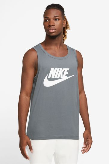 Buy Nike Grey Sportswear Vest from Next Luxembourg