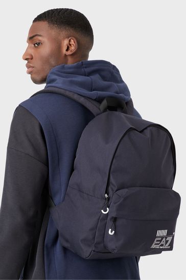 Buy Emporio Armani EA7 Navy Blue Backpack Bag from Next Denmark
