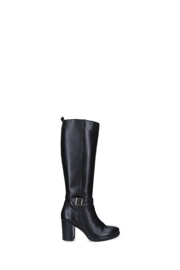Buy Carvela Buckle Detail Knee High Boots from Next Bahrain
