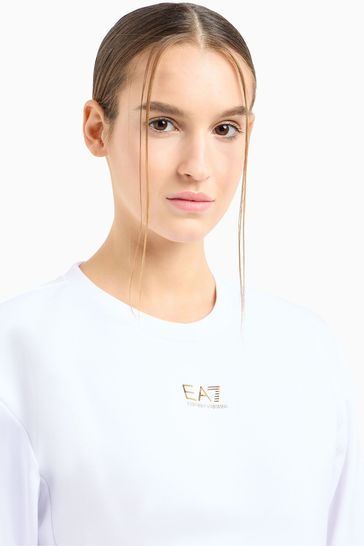 Ea7 crew best sale neck sweatshirt