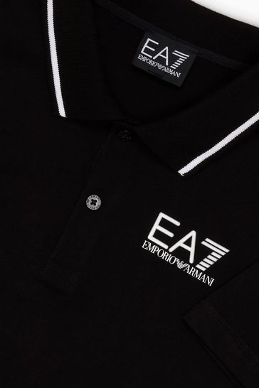 Buy Emporio Armani EA7 Boys 100 Cotton Core ID Polo Shirt from Next Bahrain