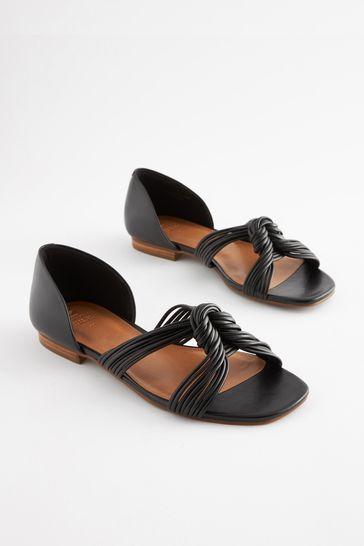 Converse all star knot flats top