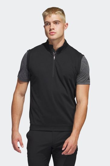 adidas Golf Elevated 1/4-Zip Pullover Vest