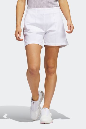 adidas Golf Pintuck 5-Inch Pull-On Golf Shorts