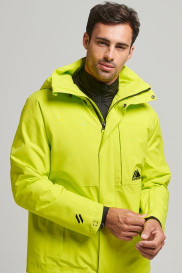 Superdry Yellow Sport Snow Ultra Jacket