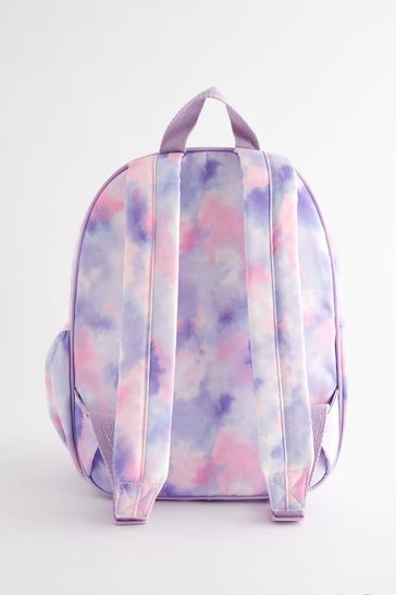 Pink sales purple backpack