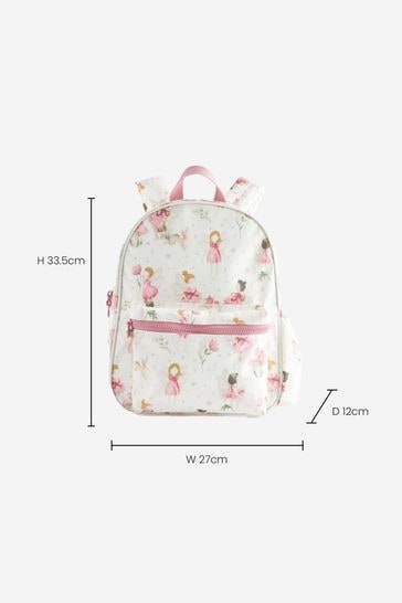 Pink White Fairy Backpack