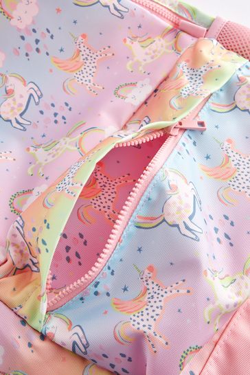 Buy Pink Unicorn Backpack from Next Luxembourg