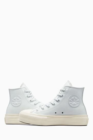 Grey suede on sale high top converse