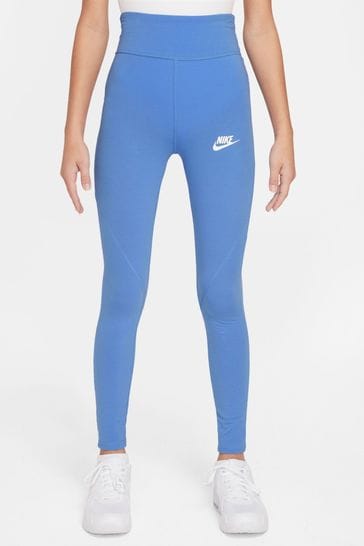 Nike Polar Blue Favourites High Waisted Leggings