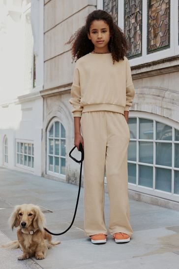 Ribbed jogging set hot sale