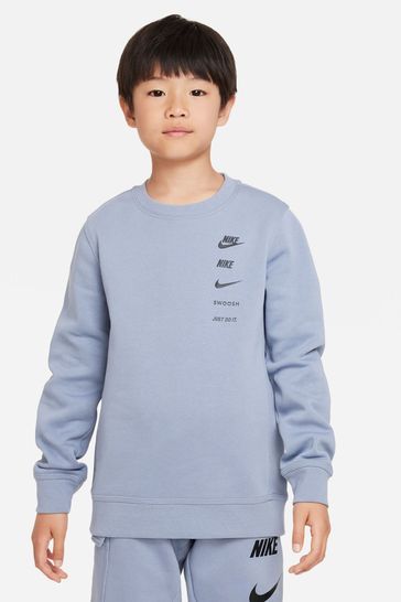 Blue sweatshirt nike online