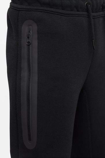 Black tech fleece joggers online