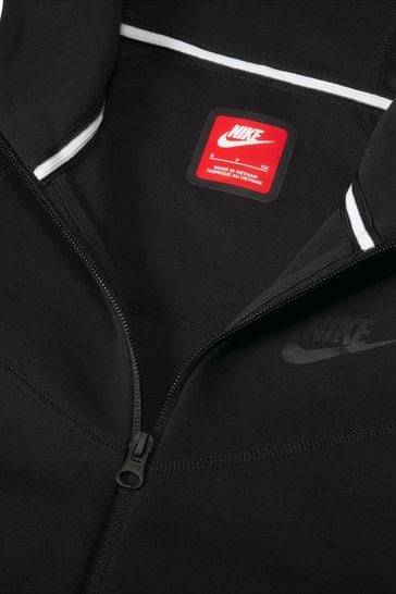 Black tech fleece hoodie new arrivals