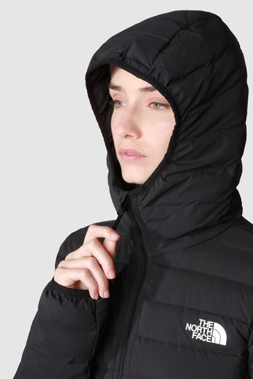North face stretch down jacket black top
