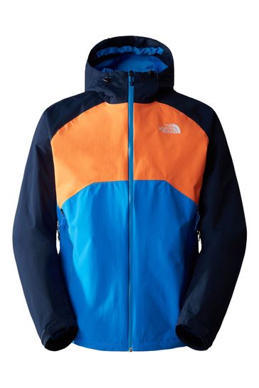 North face stratos jacket blue online