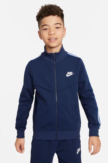 Nike tape tracksuit blue sales
