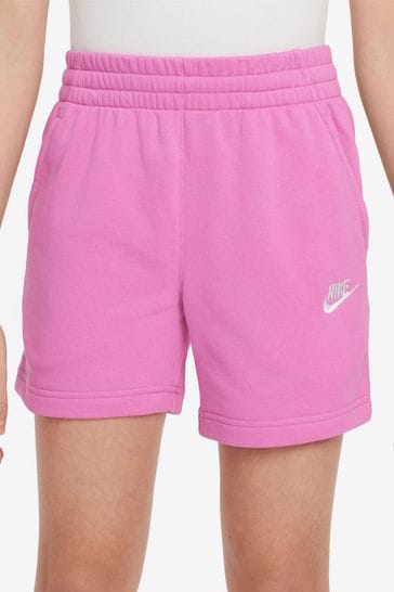 Nike Pink Club Fleece Shorts