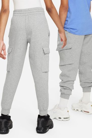 Buy Nike Dark Grey Heather Club Fleece Cargo Joggers from Next Netherlands