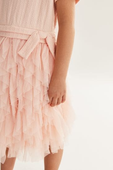 Zara pink deals tutu skirt