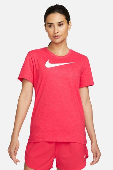 Bright pink 2025 nike top