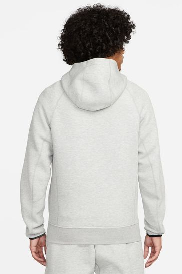 Nike Grey Tech Fleece Pullover Hoodie