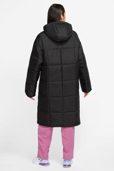 Nike black and pink coat cheap