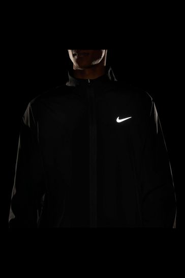Black nike training jacket clearance