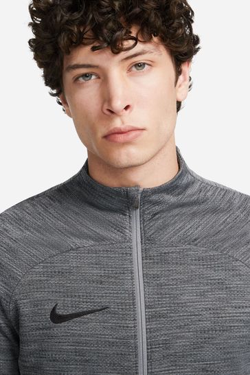 Nike grey track jacket on sale