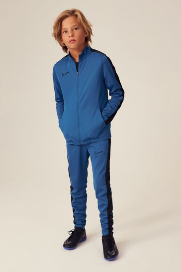Nike blue and black tracksuit cheap